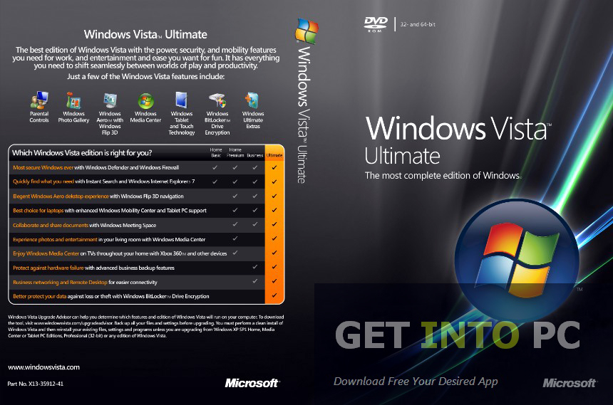 Windows Vista Sp2 64